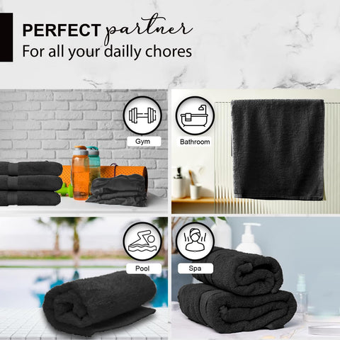 KAHAF COLLECTION gym spa pool towel for versatile use.