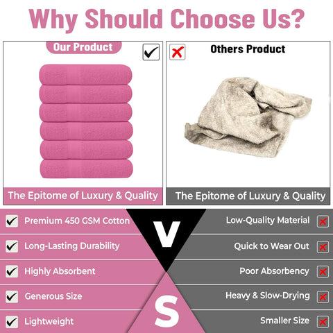 KAHAF COLLECTION machine-washable towels demonstrated for simple care.