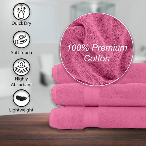 KAHAF COLLECTION soft-nap texture emphasizes luxurious feel after showers.