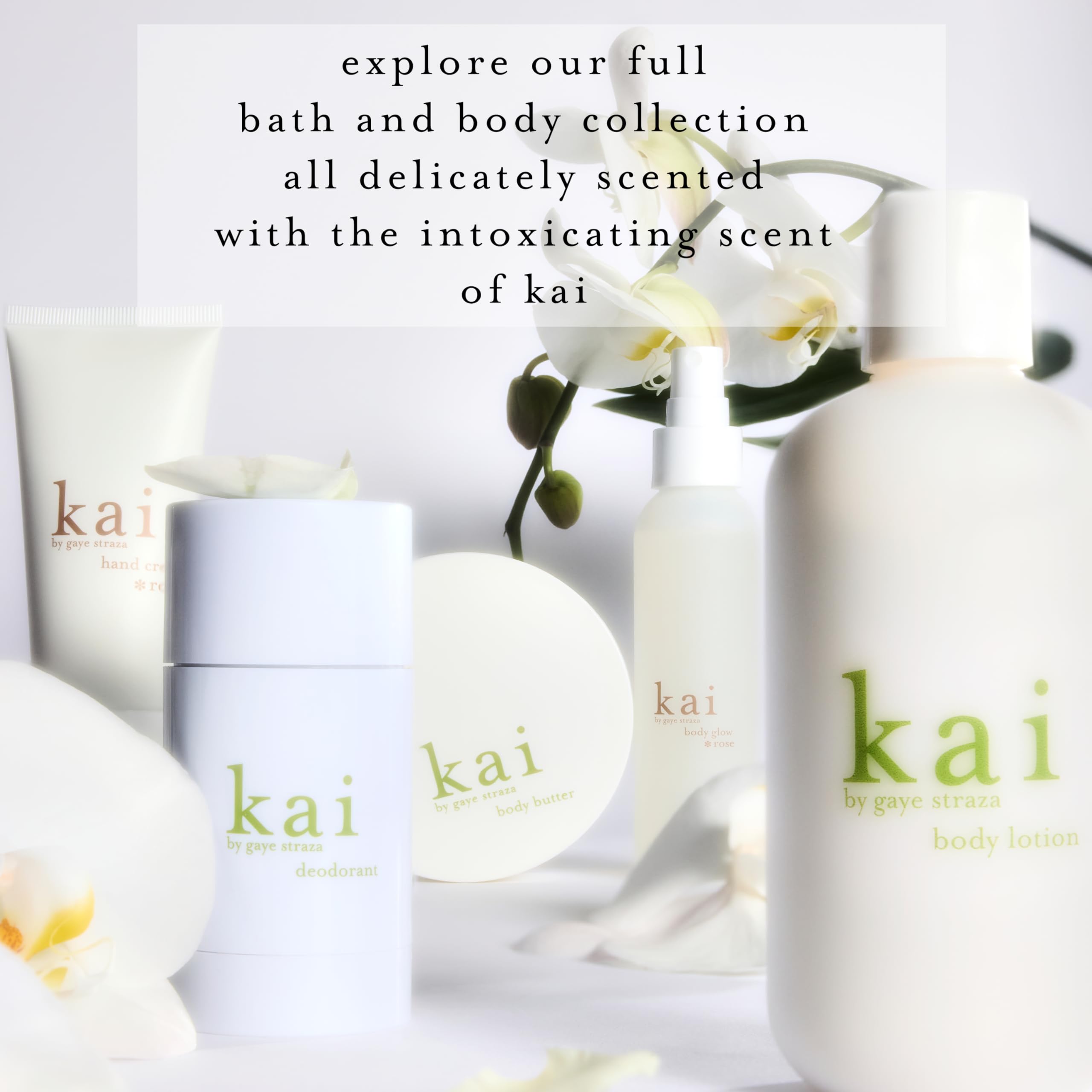 Kai gardenia diffuser on a shelf blends with white exotics aesthetic.