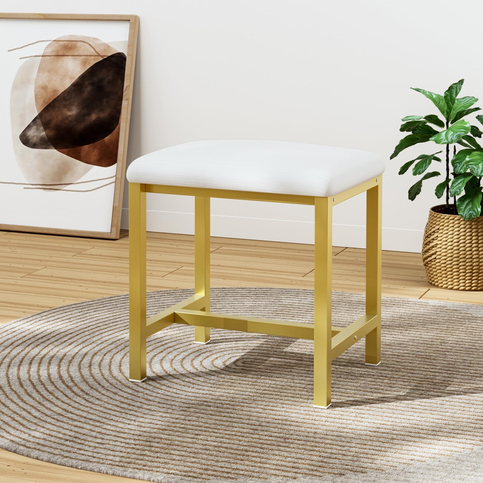 KAI-ROAD lightweight stool easy to move and remains steady on any floor