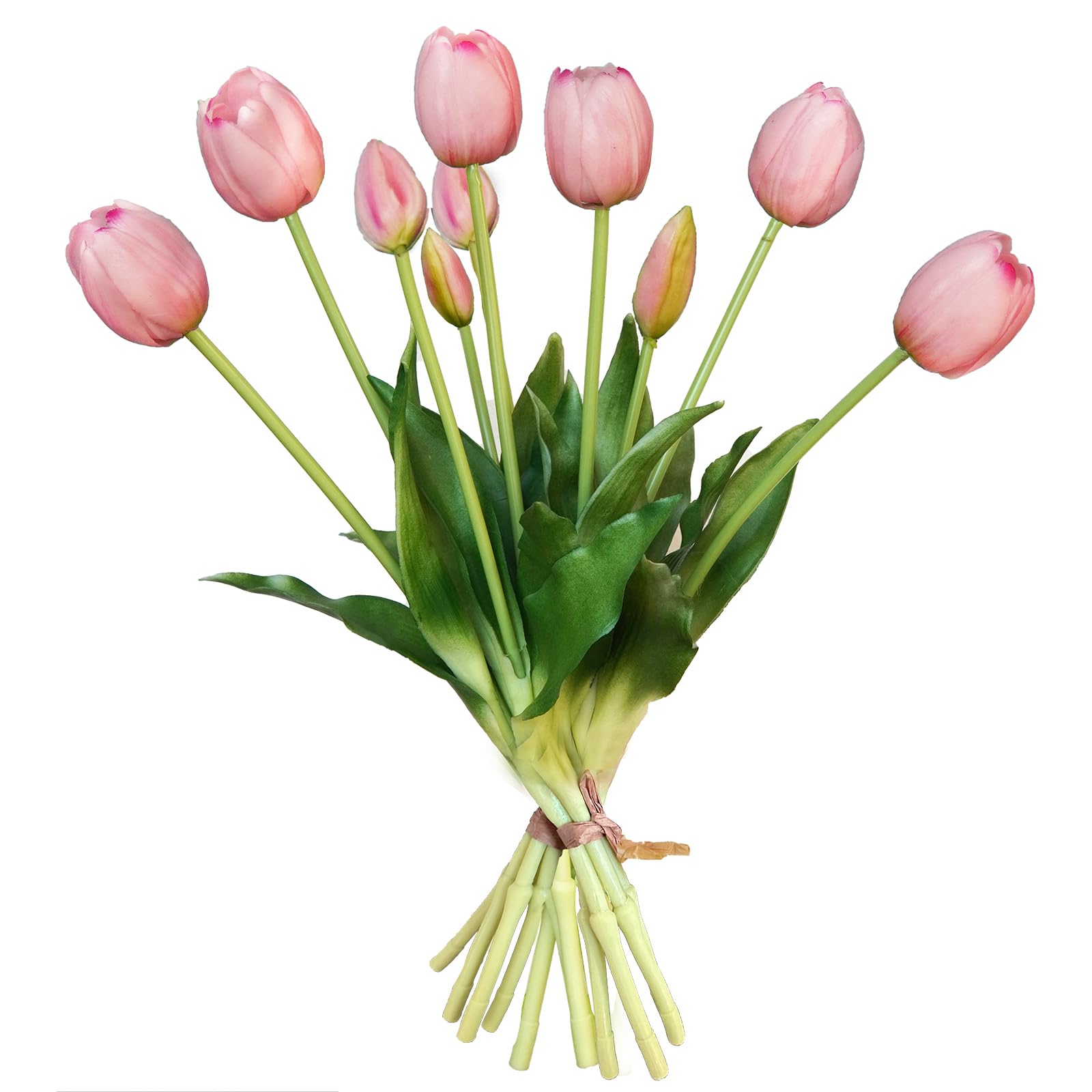 Kainonnan artificial tulips 10-pcs bundle for versatile home decor.