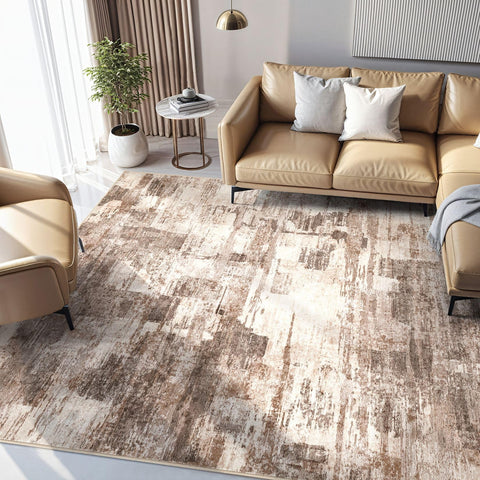 Kakania Vacuum-friendly rug compatible with robots for effortless upkeep