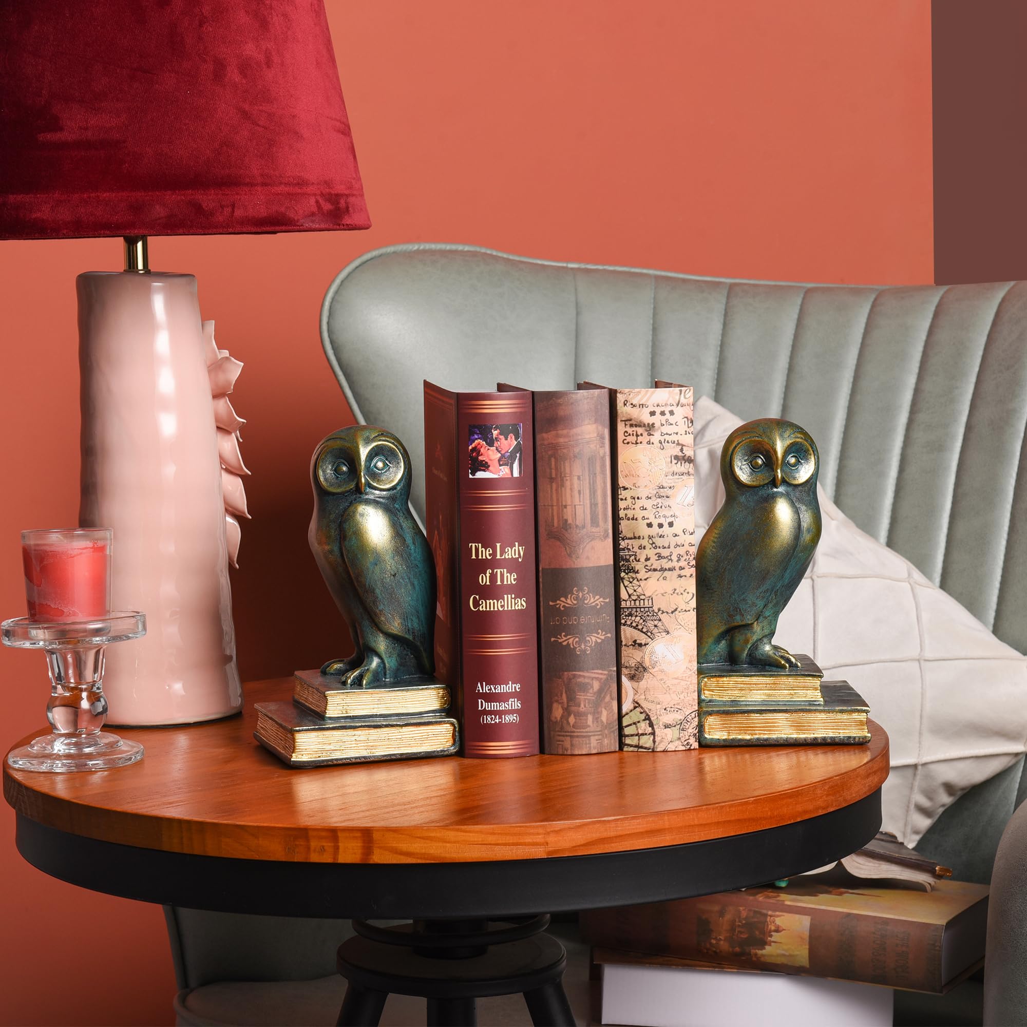Kakizzy Owl Book Ends bronze gift packaging makes a thoughtful present.