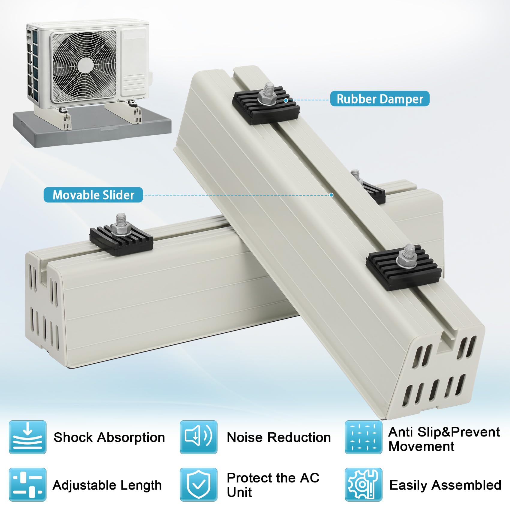 Kalageen condenser pad anti-slip texture reduces movement