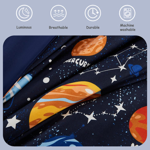 Kaleido Space bedding is easy to care for and machine washable