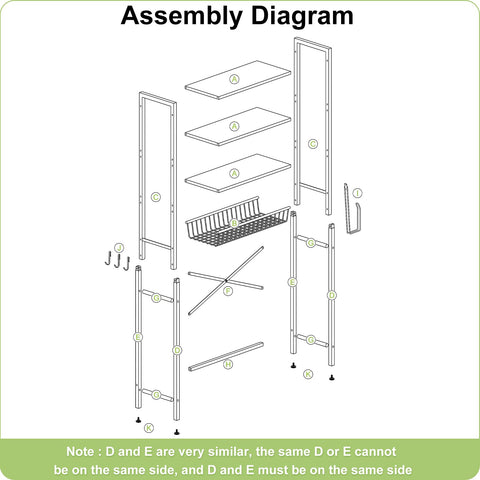 Kalrin assembly guide and included tools enable quick setup.