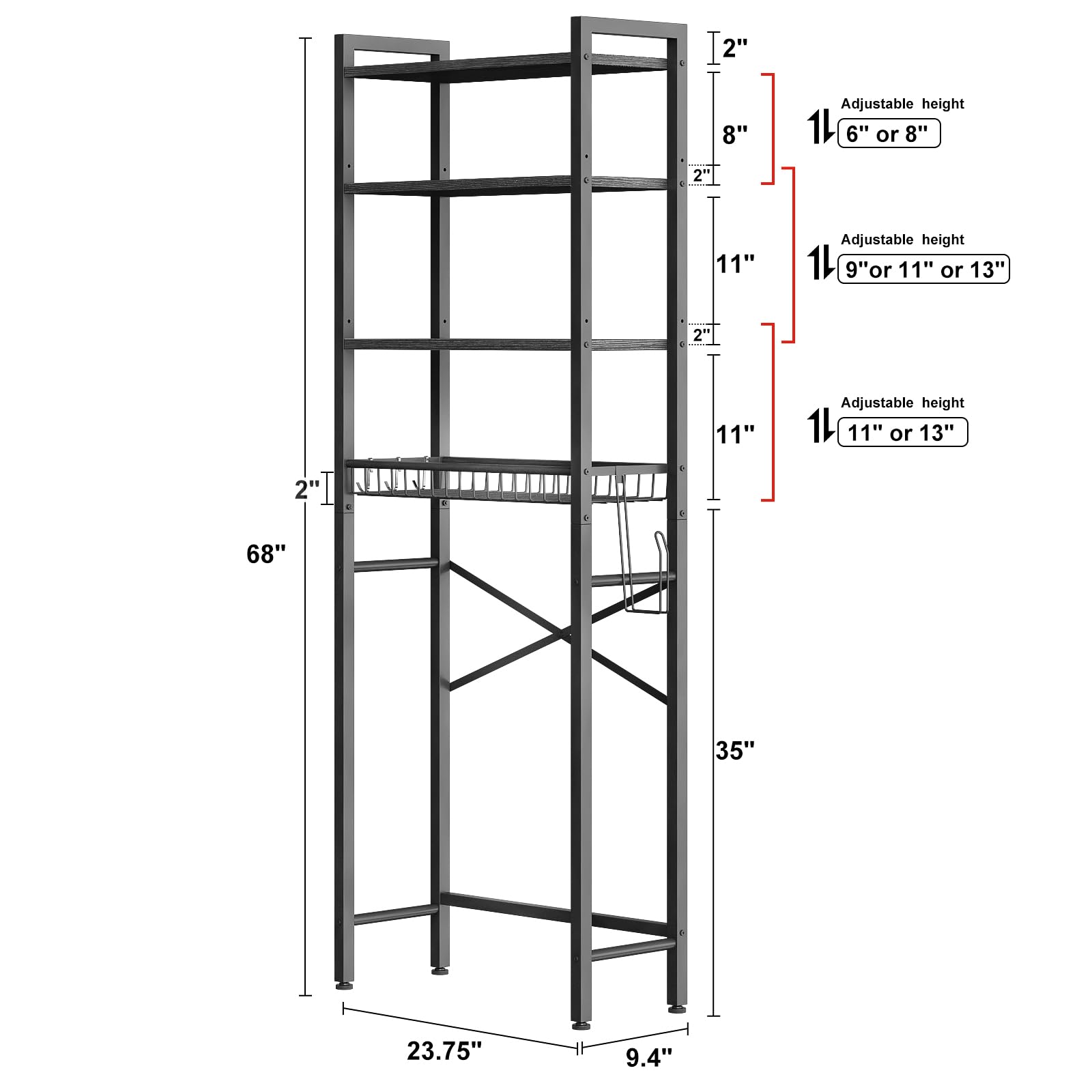 Kalrin anti-tip image showcases wall fixation for enhanced stability.
