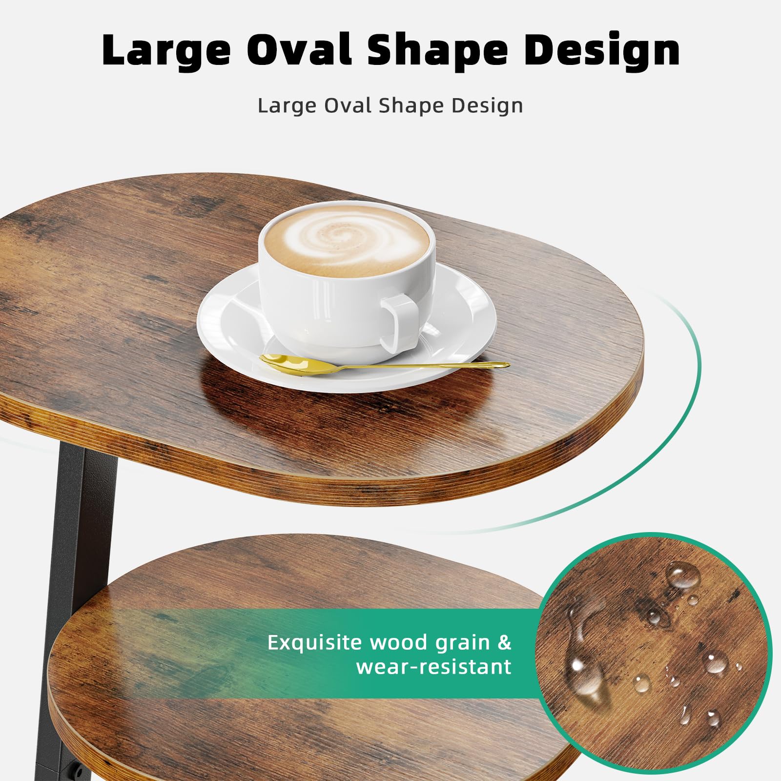 Kalrin compact coffee-table setup complements small living spaces.