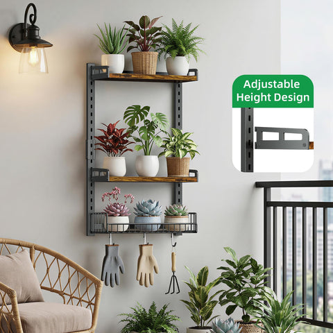Kalrin storage net holds small accessories like cotton balls.