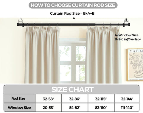 Kamanina 2-pack installed in a living room window setting.