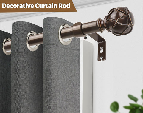 KAMANINA inner 7/8-inch rod pairs with grommets or light drapes