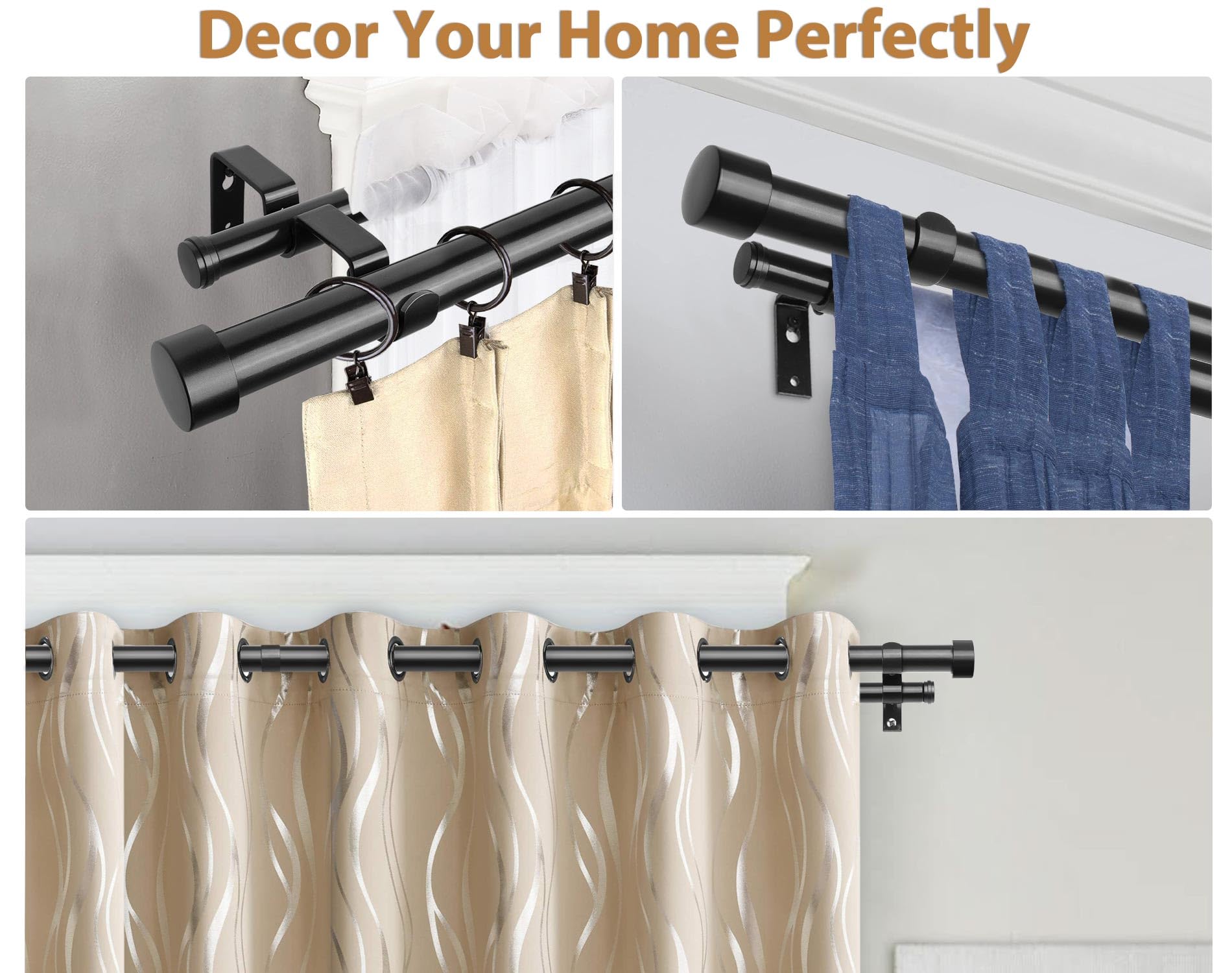KAMANINA minimalist finials add subtle architectural detail to decor