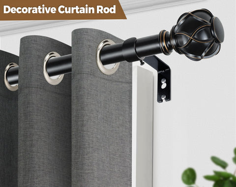 KAMANINA netted texture finials add decorative flair