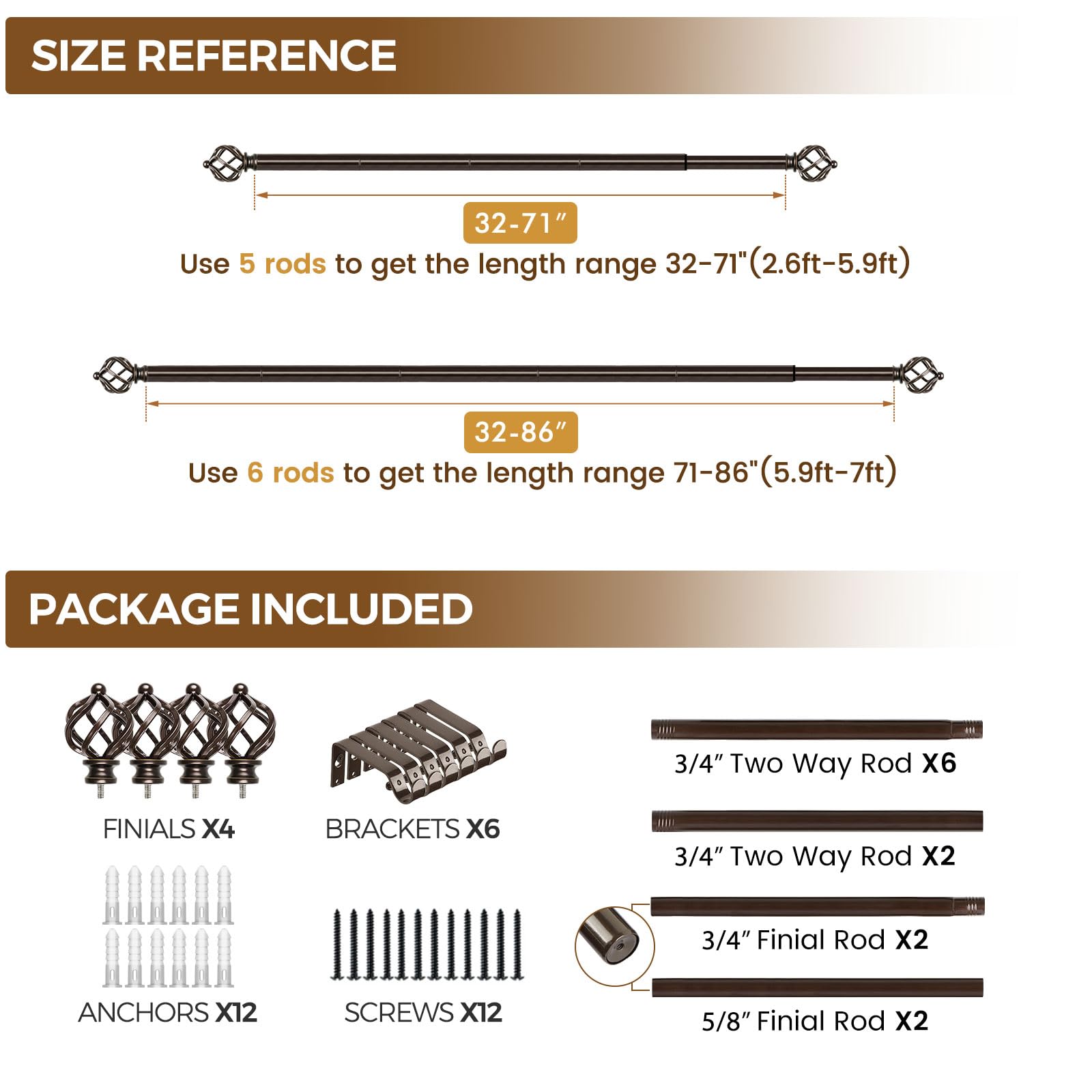 KAMANINA splicing telescoping design enables seamless length adjustments