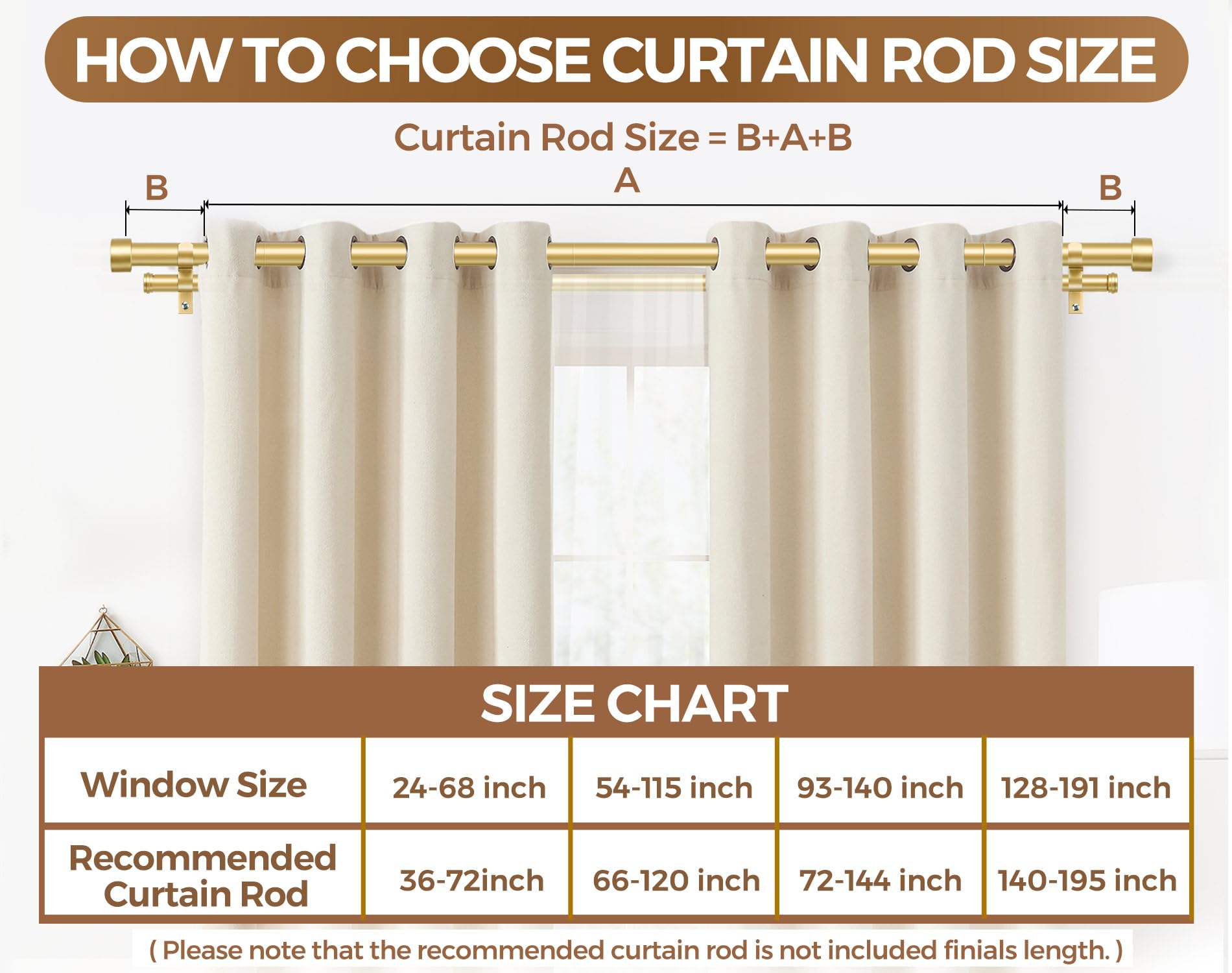 KAMANINA weight capacity 33lb supports everyday curtains with confidence.