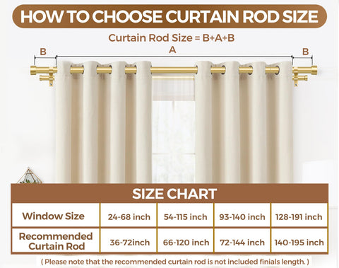 KAMANINA weight capacity 33lb supports everyday curtains with confidence.