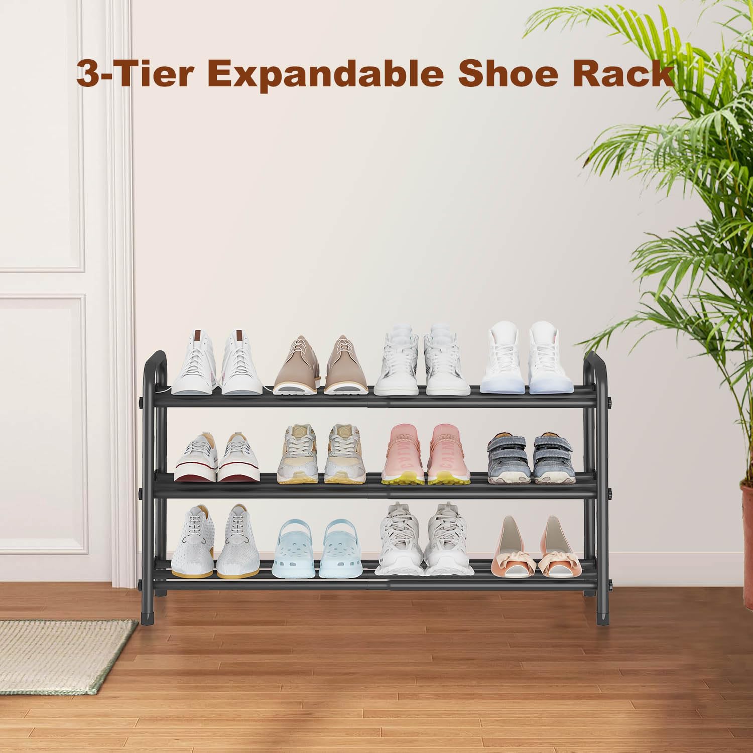 KANAV modern front-door shoe rack boosts organization and curb appeal
