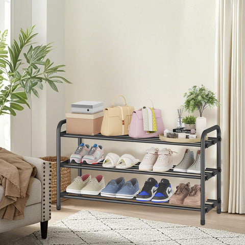 KANAV space-saving shoe rack combines style with function