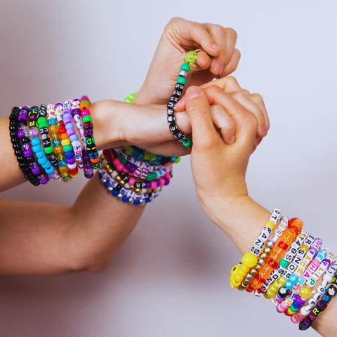 KANDI BAR EDM Life charms and trinkets add playful accents for swaps.