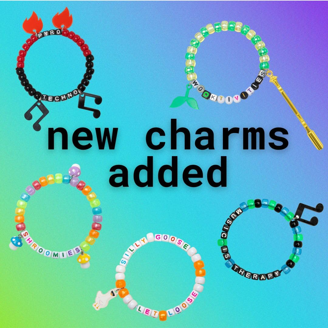 KANDI BAR EDM Life pre-made kandi ready to trade or gift.