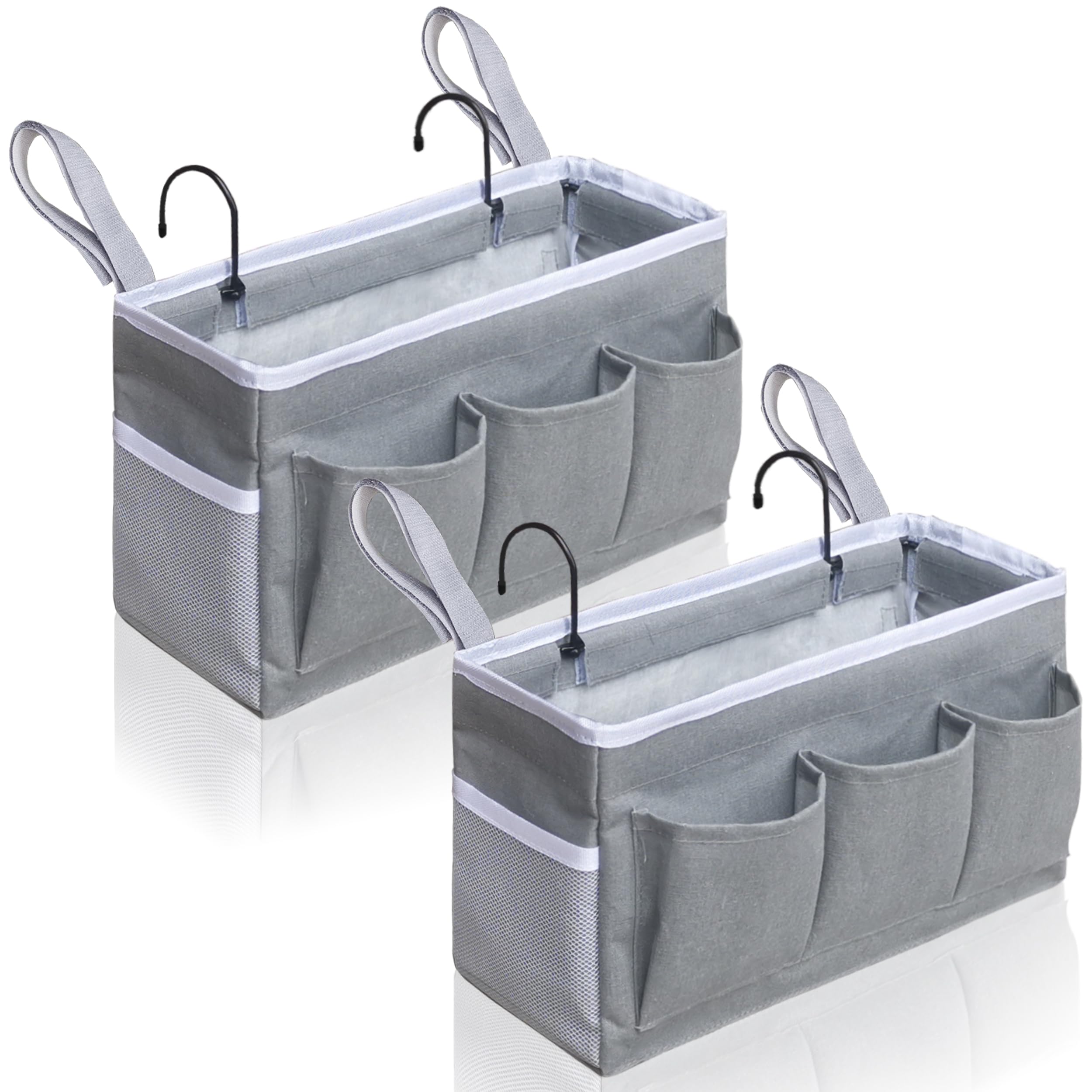 Kanrichu Bedside Caddy bottom plate supporting shape and heavier items.