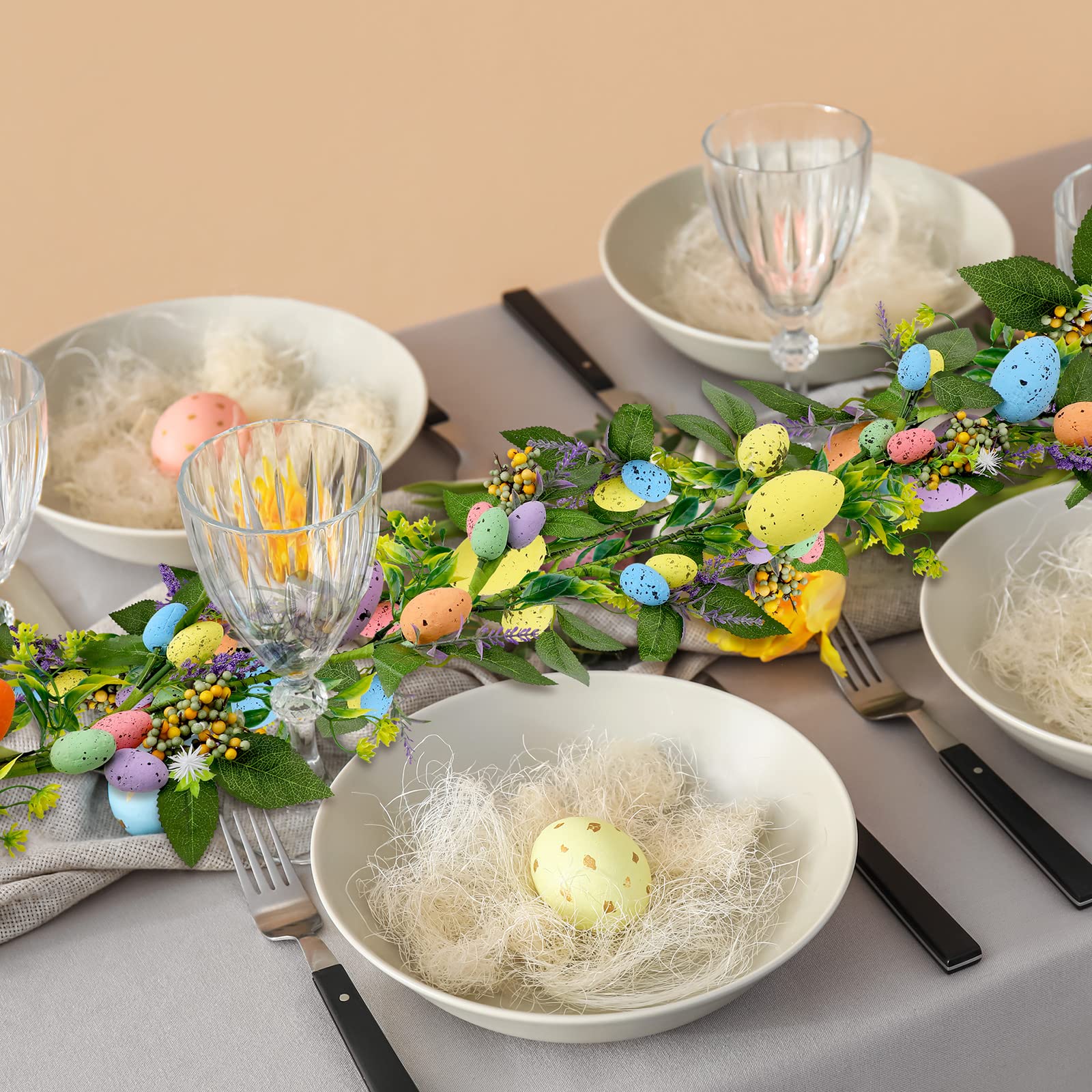 Karenhi green vine garland adds natural charm to décor