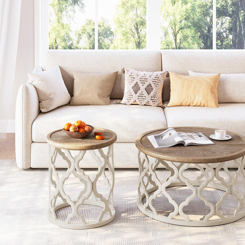 Karlott End Table waterproof surface cleans easily after daily use
