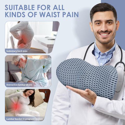 Kasney memory foam core contours to your spine.