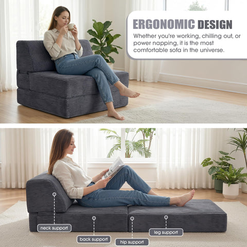 Kasunpul folded compact storage demonstrates space-saving design.