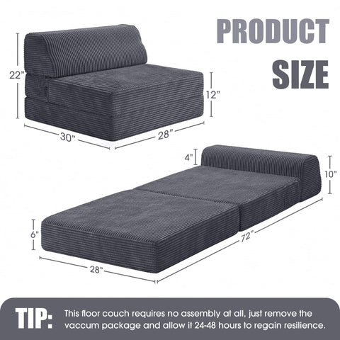Kasunpul machine-washable cover simplifies cleanups in busy homes.