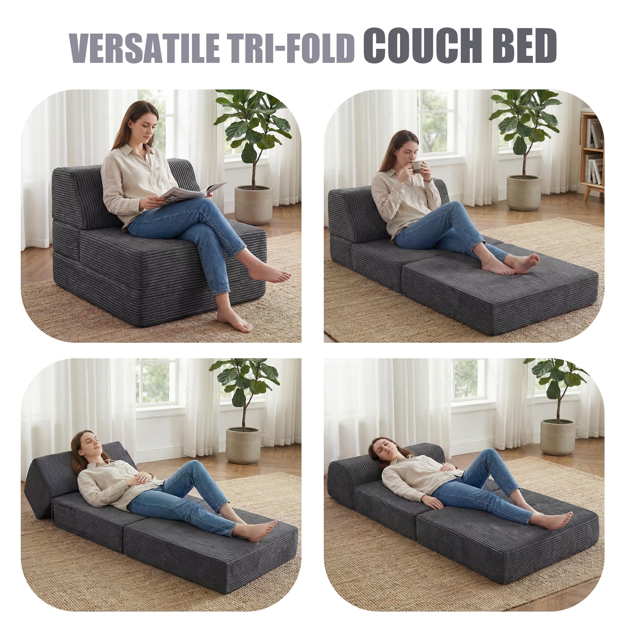 Kasunpul memory foam support highlights ergonomic comfort for lounging.