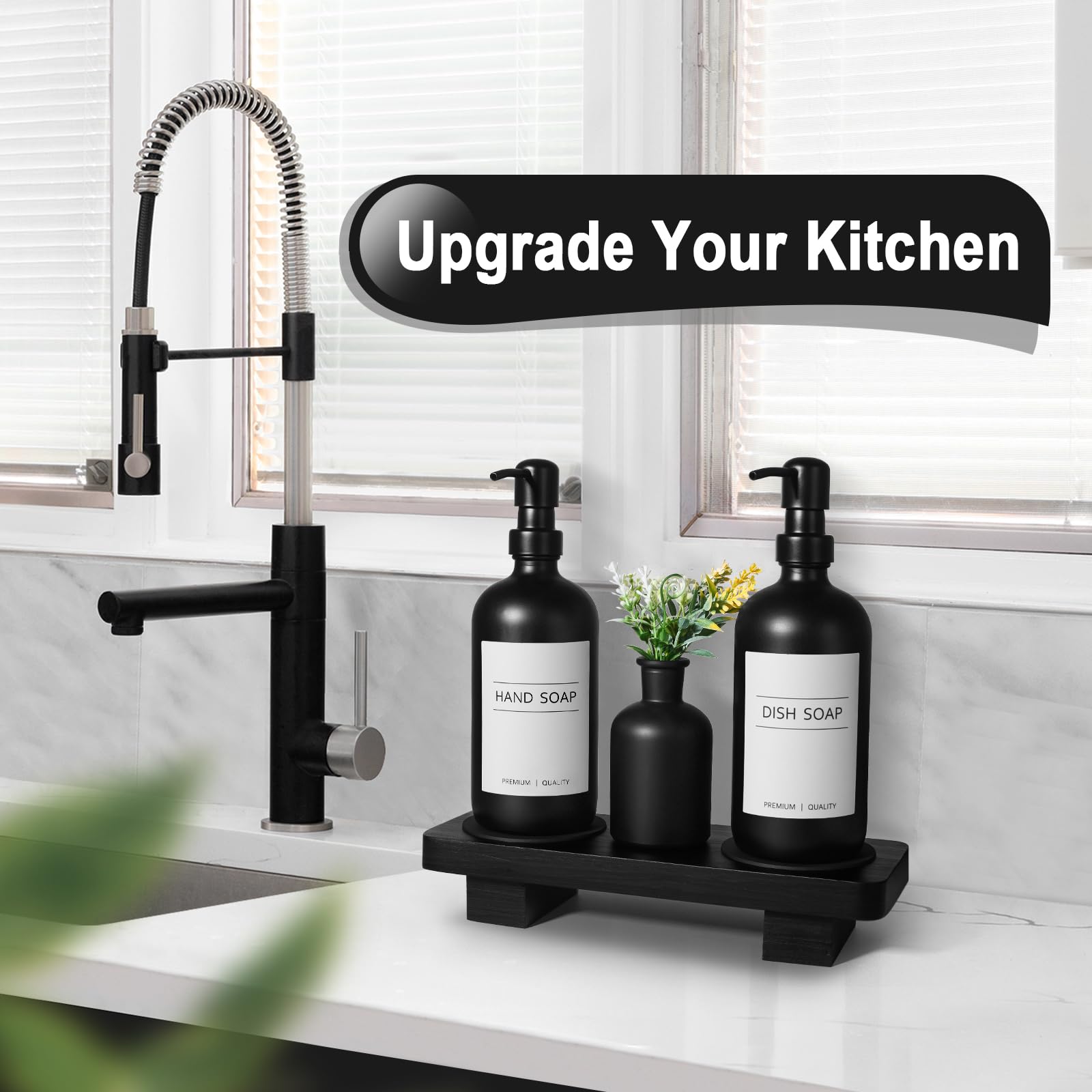 Kasunting non-slip silicone pads stabilize dispensers on counters