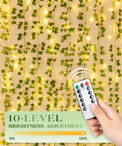 KASZOO easy-install ivy garland for quick decorating.