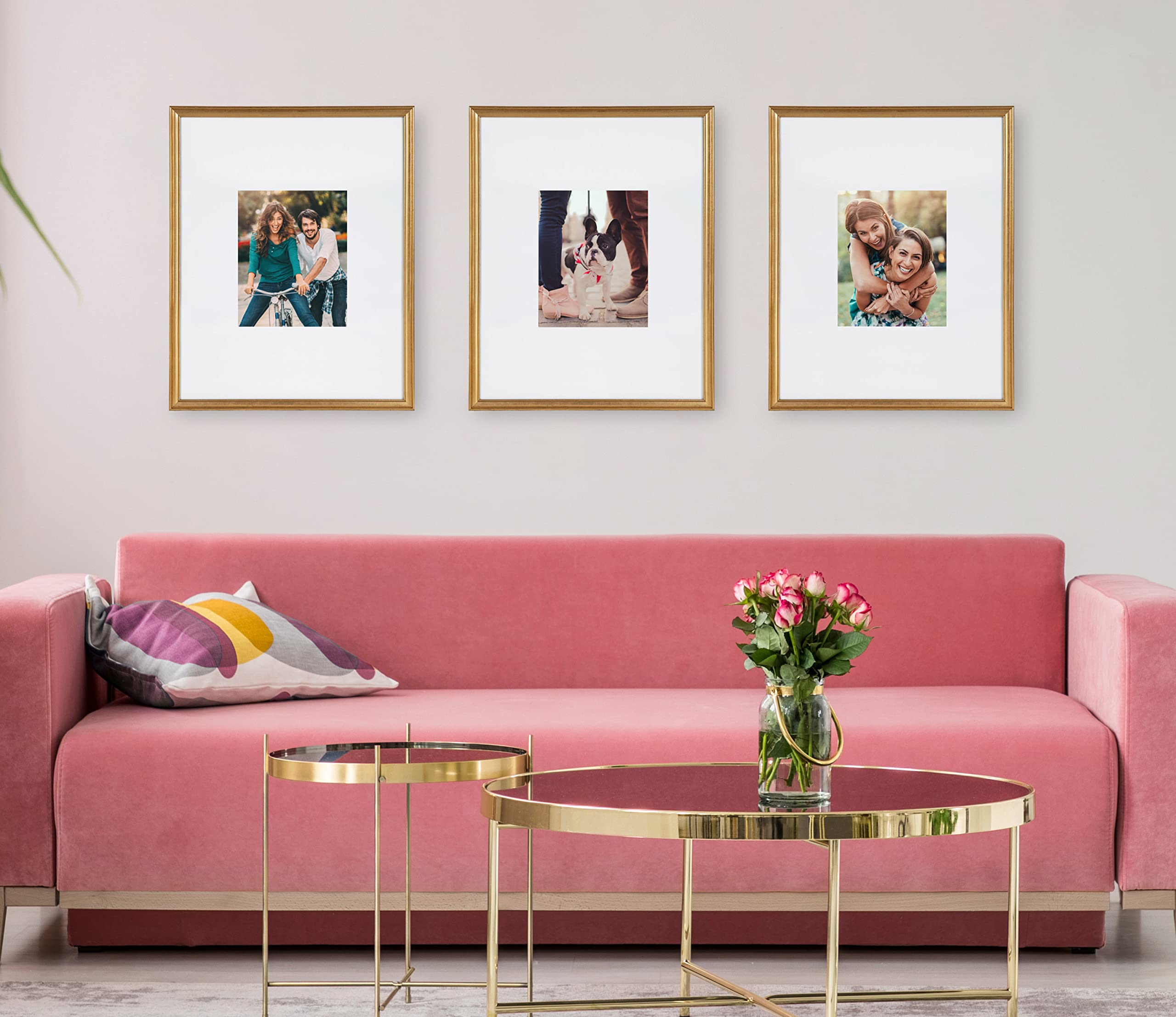 Kate and Laurel Adlynn 16x20 without mat for bold wall focal point.