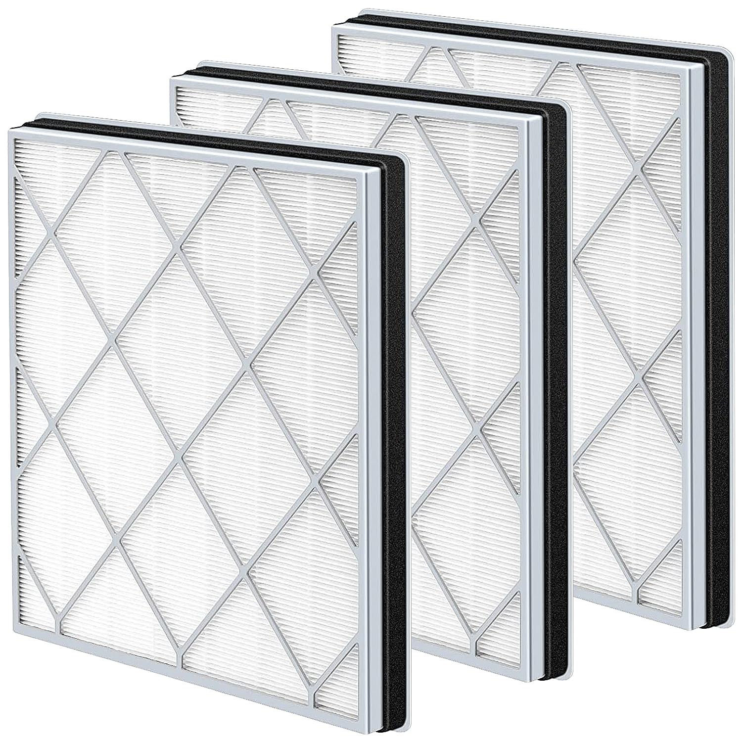 Katerelis HE401 filter pack front view for Shark compatibility improves air refresh