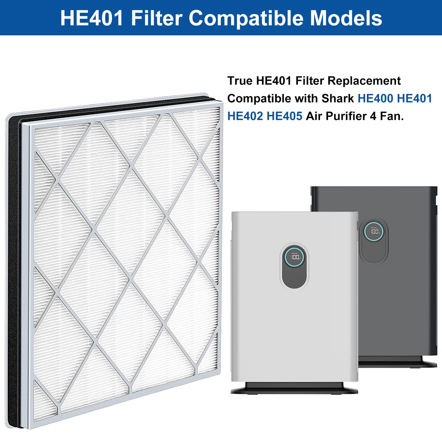 Katerelis three-stage filter system close-up with activated carbon for fresher air.