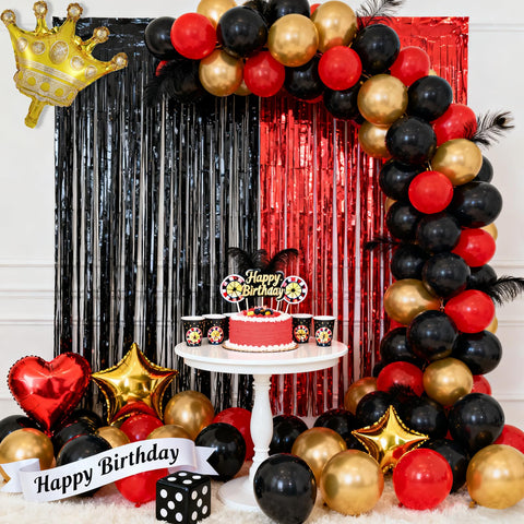 KaTiSeMo photo booth backdrop enhances party memories with shimmer