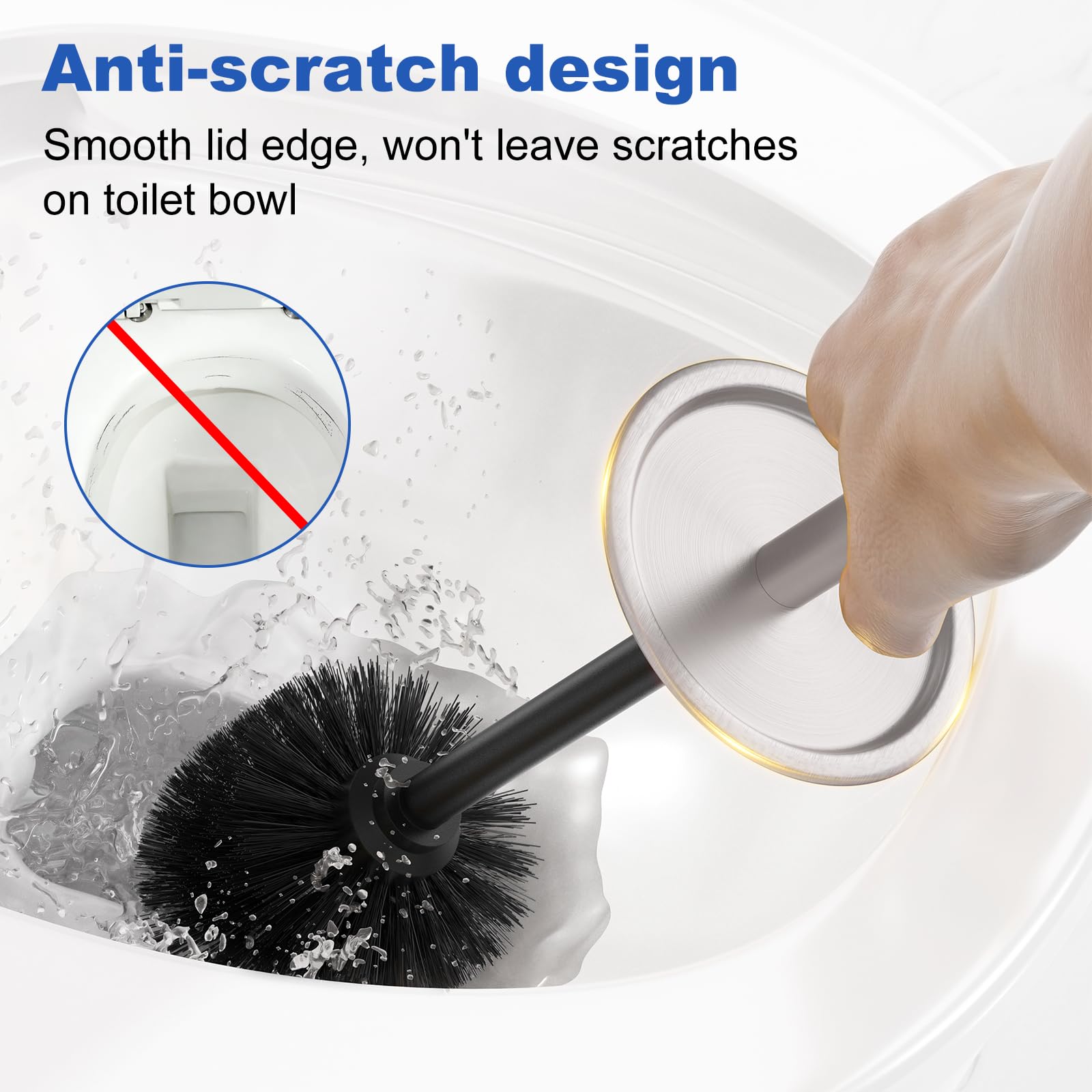 Kaxnuaxu removable inner bowl for quick water disposal.
