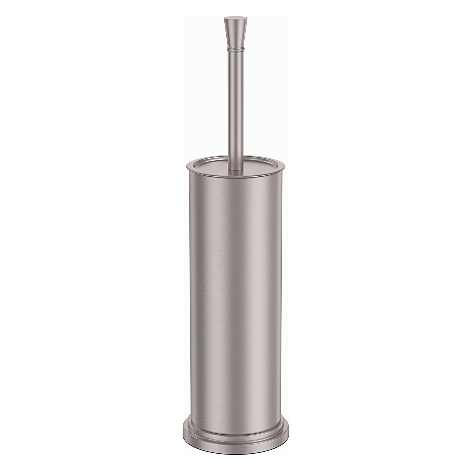 Kaxnuaxu toilet brush with splash-proof cover for mess-free cleaning.