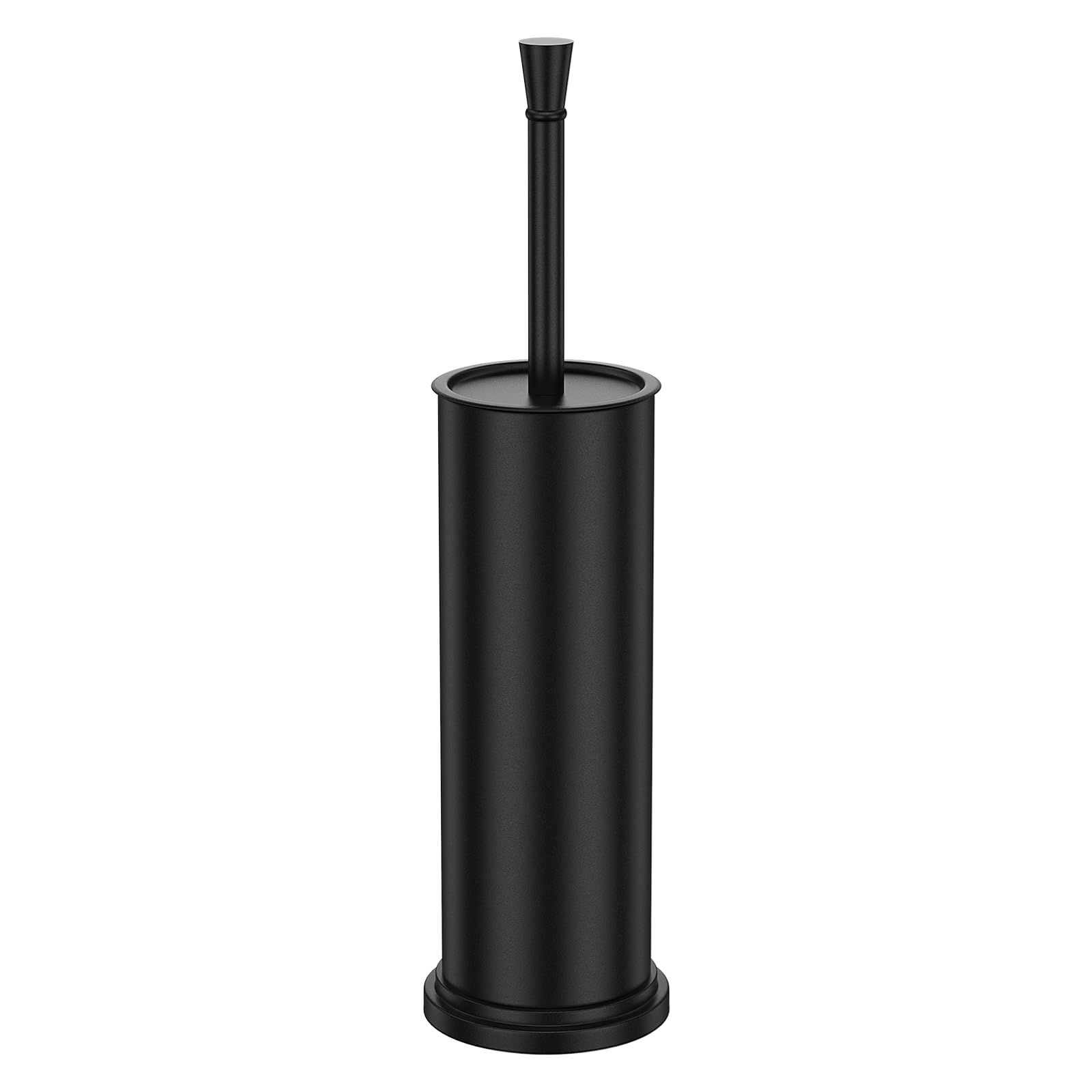 Kaxnuaxu toilet brush and holder main view shows compact, space-saving design for any bathroom.