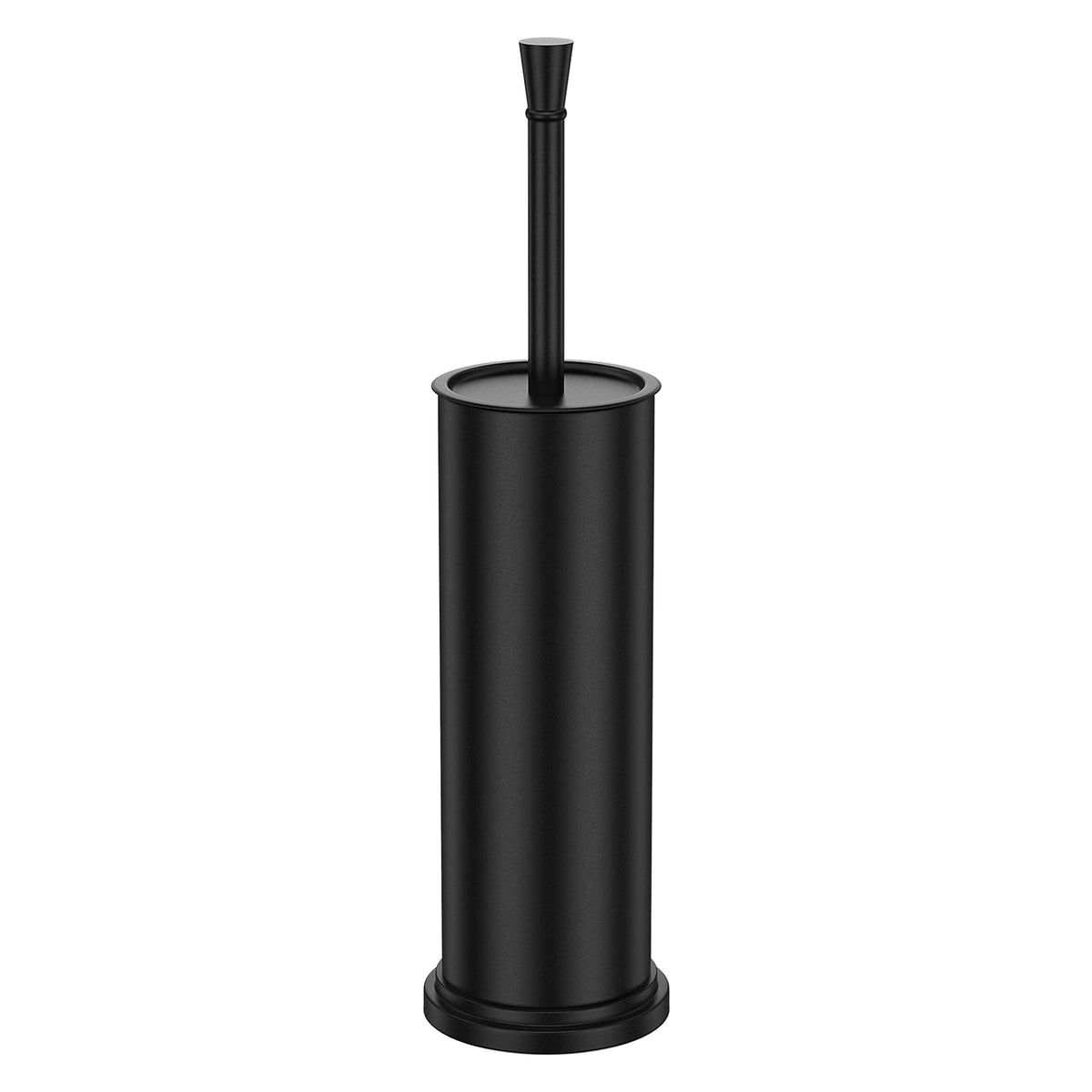 Kaxnuaxu toilet brush and holder main view shows compact, space-saving design for any bathroom.
