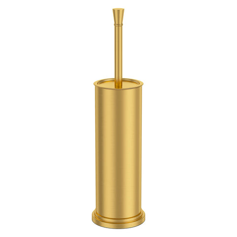 Kaxnuaxu toilet brush and holder set displayed on a bathroom shelf for organized cleaning.