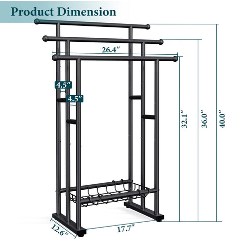 Kayfia space-saving towel rack suitable for beach and pool towels