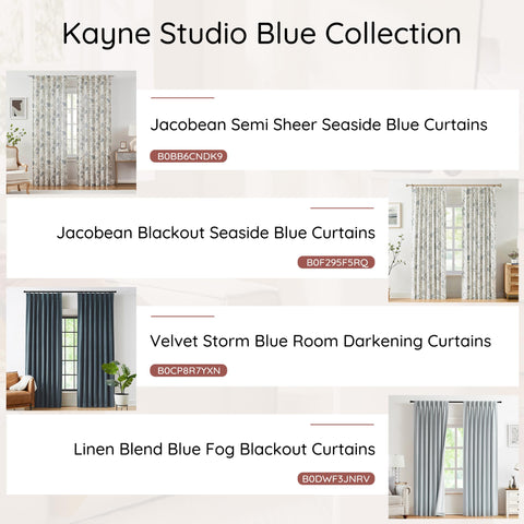 Kayne Studio machine-washable curtains simplify cleaning and upkeep.