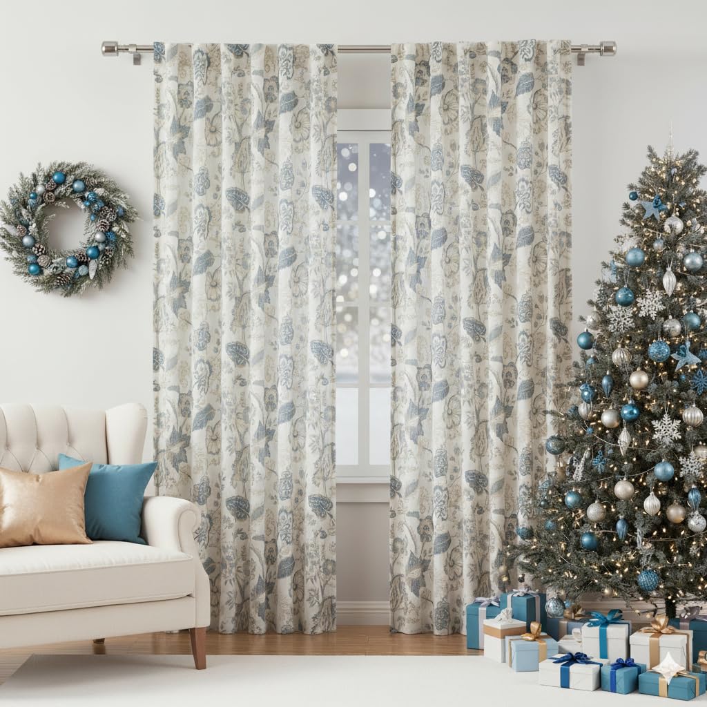 Kayne Studio ready-made two-panel set offers quick, stylish window dressing.