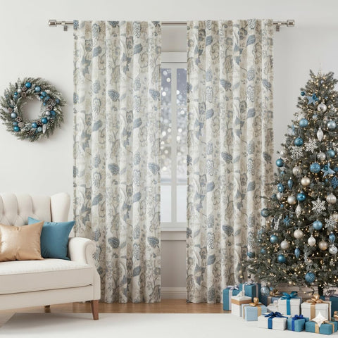 Kayne Studio ready-made two-panel set offers quick, stylish window dressing.