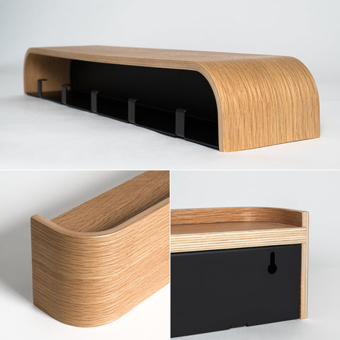 Kazai Toke hidden hooks preserve clean wall appearance