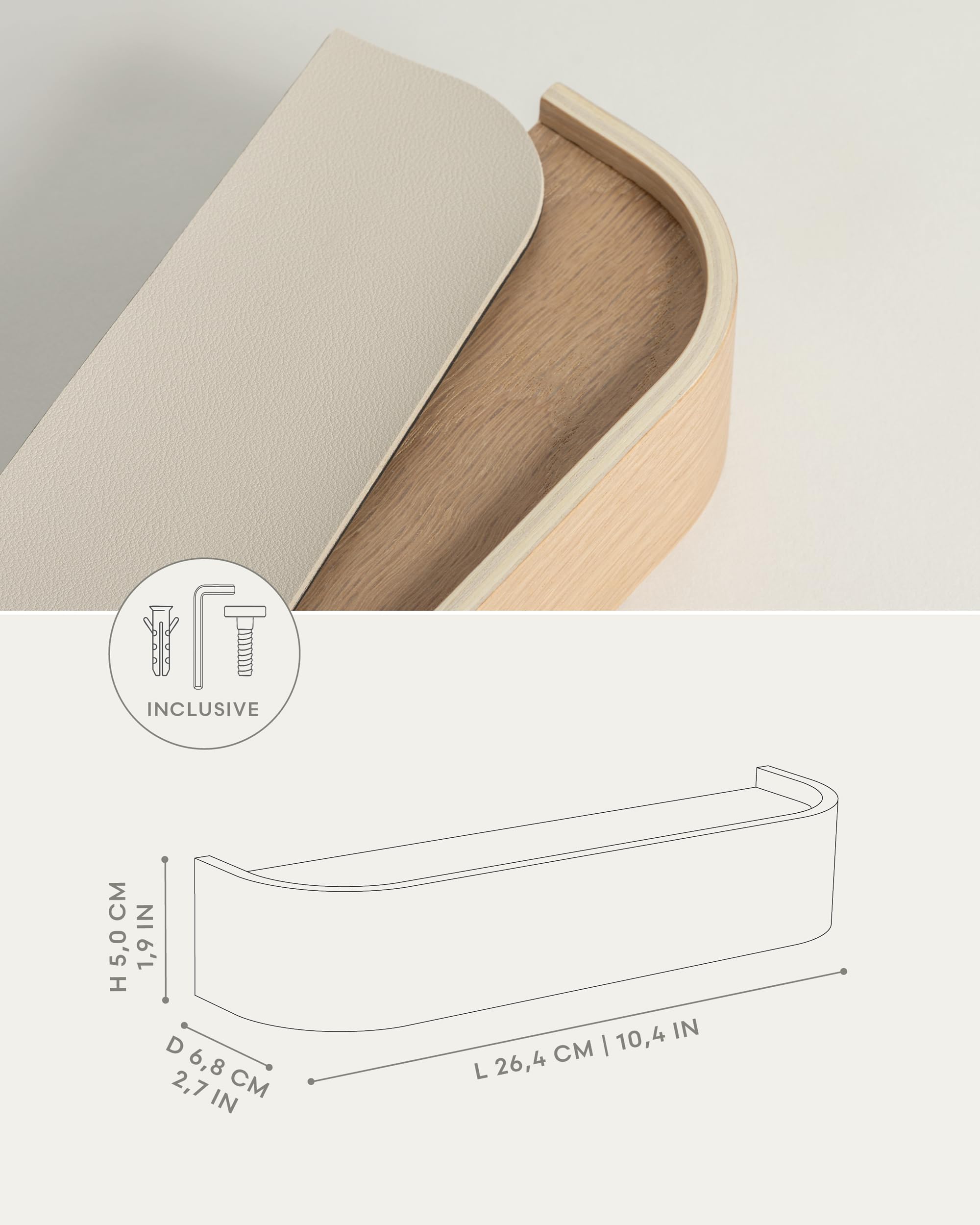 Kazai Toke mounting template included for quick setup
