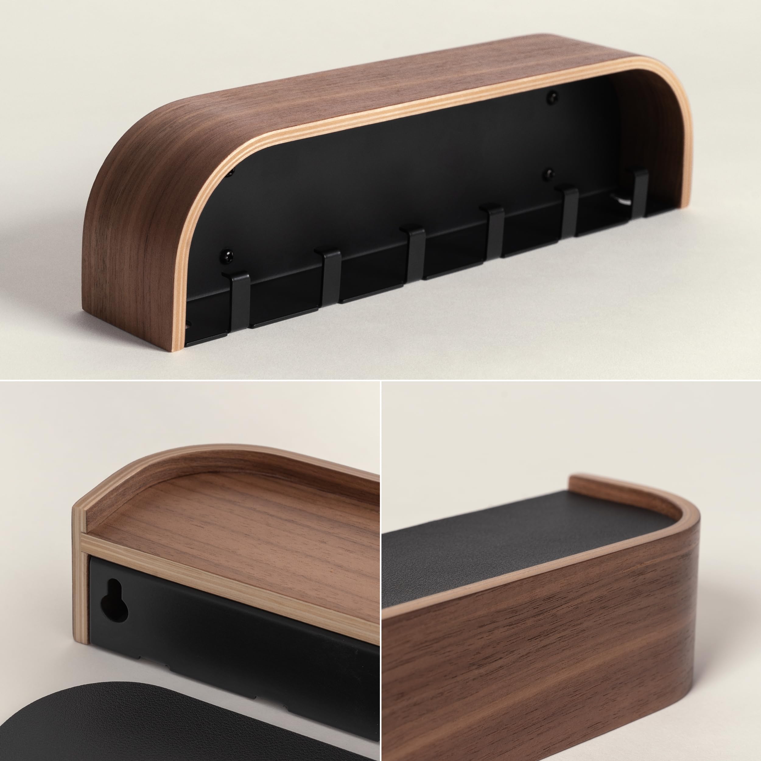 Kazai Toke top shelf for mail and small decor items.
